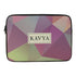 Argyle Printed Personalised Canvas Laptop Sleeve/Cover - Uncommongifts.in