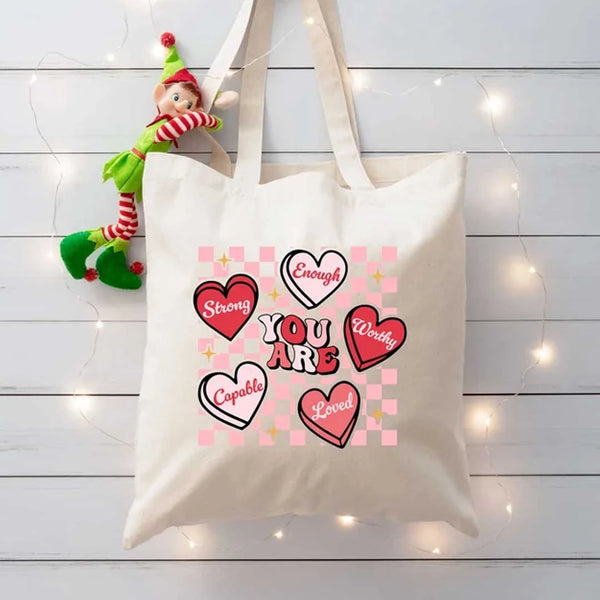 Personalised Valentines Day Tote Bag For Woman