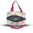 Personalised Flamingo Printed Kids Lunch Bag With Handle