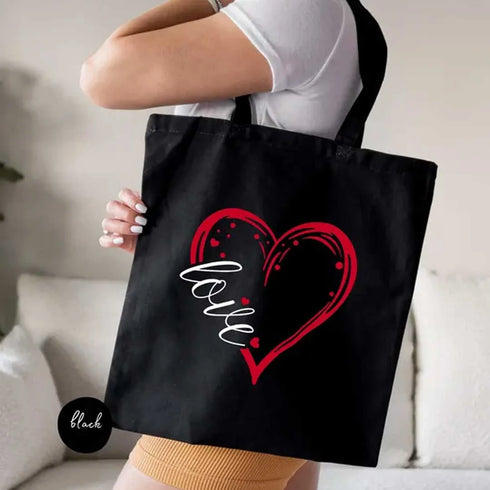 Personalised Valentines Day Tote Bag For Woman