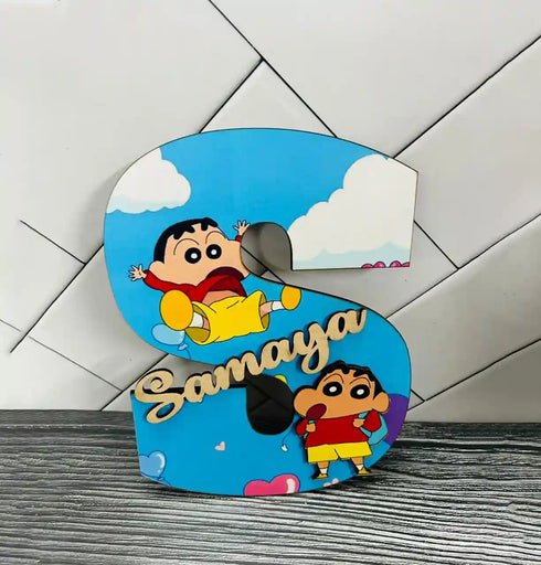 Personalised MDF Kids Name Plate