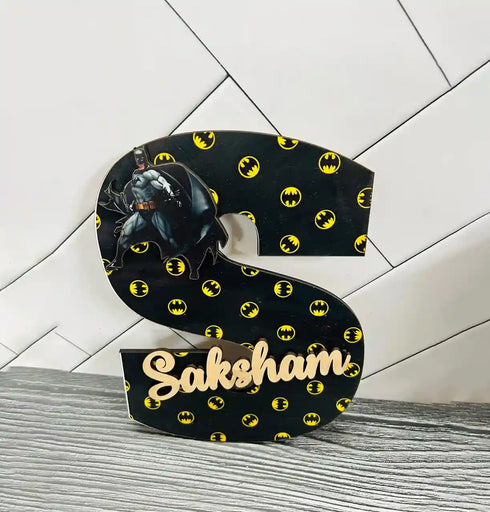 Personalised MDF Kids Name Plate