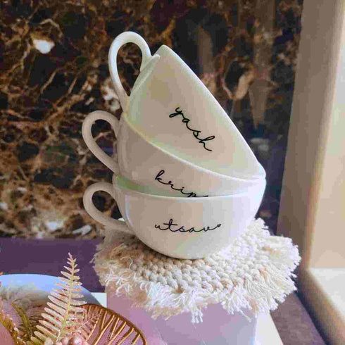 Personalised Cappuccino Mug