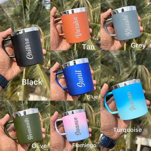 Personalized Stainless Steel Metal Mug