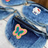 Personalized Denim Waist Pouch