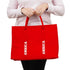 Personalised Red Woody Handbag Tote Bag - Uncommongifts.in