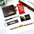 Customized Wallet Rakhi Combo Gift Set