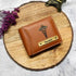 Personalised Men's Wallet With Charm - Black