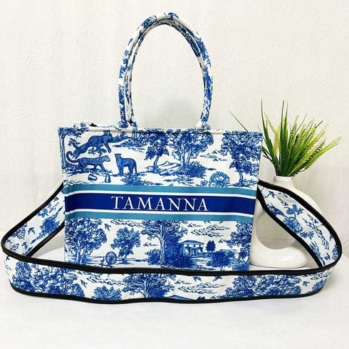 Personalised Animal Printed Box Bag Combo Gift Set