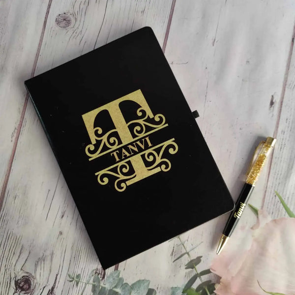 Personalized Planner Diary and Pen Set