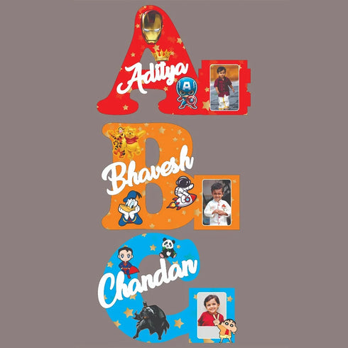 Personalized Alphabet Pen Organizer for Kids