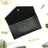 Personalised Women's Wallet With Charm - Black - Uncommongifts.in