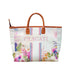 Multicolor Floral Printed Personalised Luna Handbag