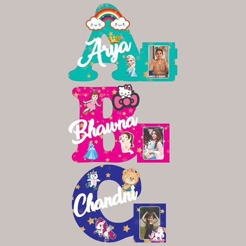 Personalized Alphabet Pen Organizer for Kids