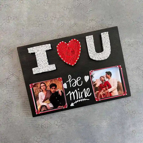 Personalized I Love You Couple Photo Frame for Valentine’s Day