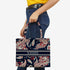 Paisley Printed Customised Box Tote Bag - Uncommongifts.in