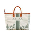 Green Strap Printed Personalised Luna Handbag