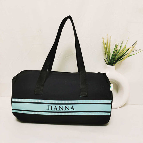 Personalised Duffle Bag & Box Pouch Kids Gift Combo