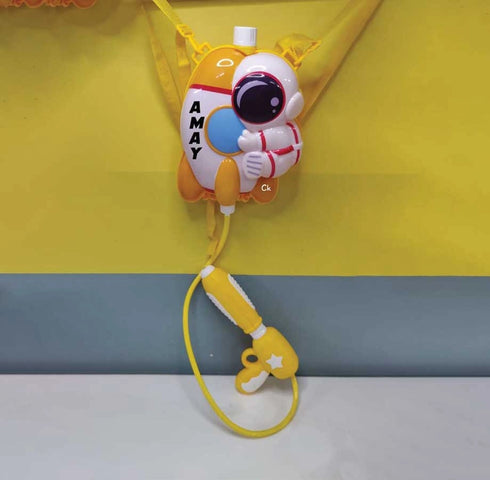 Personalized Astronaut Backpack Water Gun for Kids