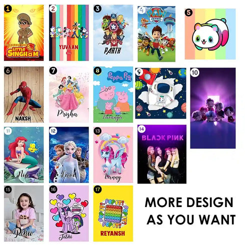 Personalized Puthar Pichkari Water Tank for Kids