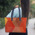 Orange shade print Women's Office Bag - Uncommongifts.in