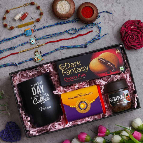 Personalised Coffee Mug Gift Set