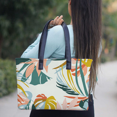 Spring Print Women's Office Bag - Uncommongifts.in
