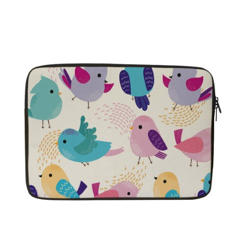 Birds Personalised Printed Laptop Sleeve/Cover - Uncommongifts.in