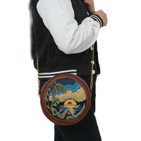 Canvas Personalised Printed Sling Bag - Uncommongifts.in