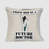 Proud Mom Of A Future Doctor Personalised Cushion - Uncommongifts.in