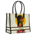 Personalised Beautiful Girl Printed Box Tote Bag - Uncommongifts.in