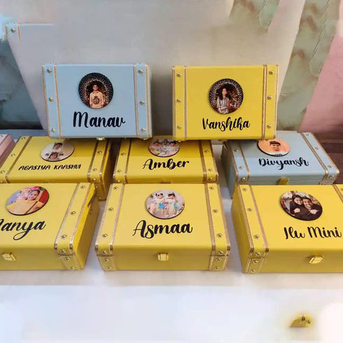 Customized Trunk Box With Photo