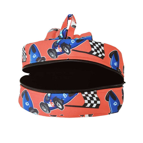 Personalised Cars Printed Kids Bag Pack