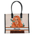 Personalised Beautiful Girl Printed Box Tote Bag - Uncommongifts.in