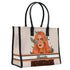 Personalised Beautiful Girl Printed Box Tote Bag - Uncommongifts.in