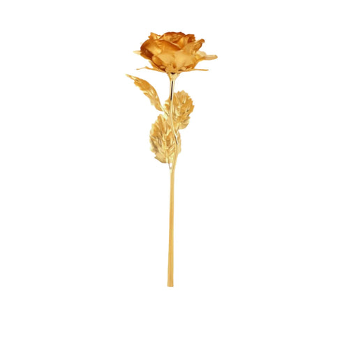 Artificial Gold Plated Rose