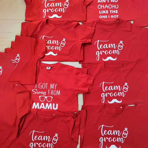 Personalised Bachelorette Party T-Shirt for Bridesmaids