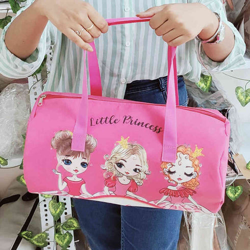 Personalised Cartoon Printed Kids Duffle Bag