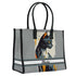Personalised Cat Printed Box Tote Bag - Uncommongifts.in