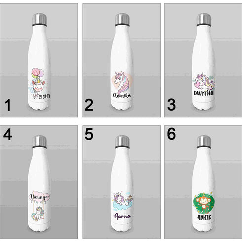 Personalised Kids Stainless Steel Water Bottle