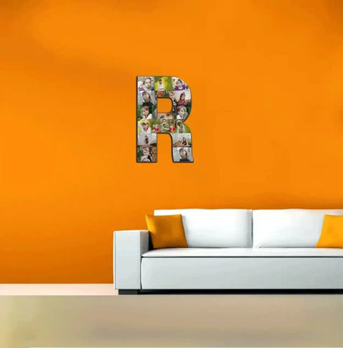 Personalised Alphabet Photo Collage