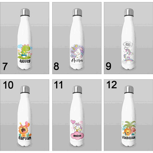 Personalised Kids Stainless Steel Water Bottle