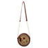 Personalized Canvas Round Sling Bag - Uncommongifts.in