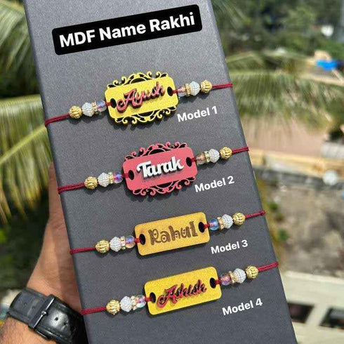 Customize MDF Name Rakhi