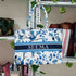 Customized Blue Floral Printed Handheld Bag Box Handbags - Uncommongifts.in