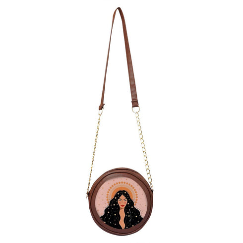 Personalized Round Sling Bag for Effortless Elegance - Uncommongifts.in