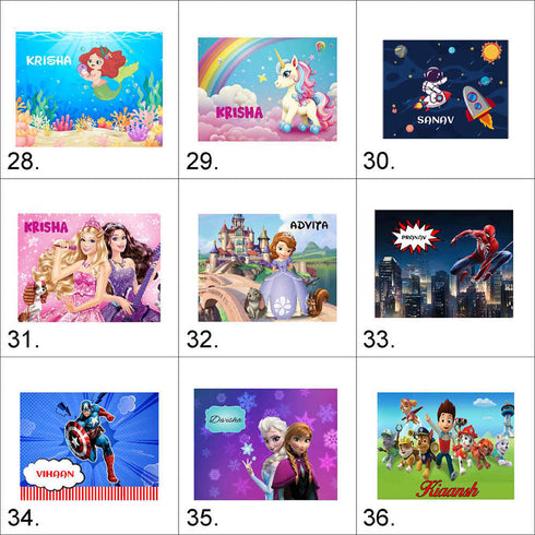 Personalised Printed Kids Steel Bottle With Straw