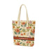 Floral Printed Shopper Canvas Tote Bag - Uncommongifts.in