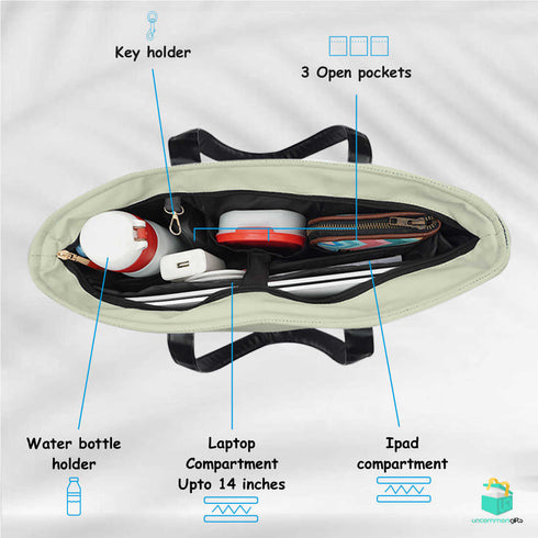 Ladecor ethic Printed Women's Office Bag - Uncommongifts.in