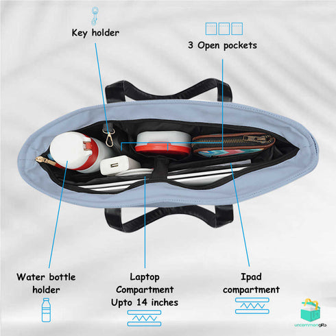 Traditional girl Printed Women's Office Bag - Uncommongifts.in